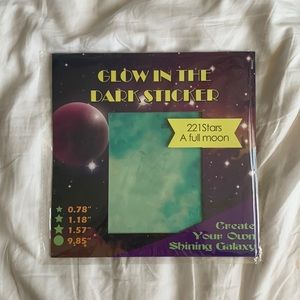 Glow in the Dark Star and Moon Stickers